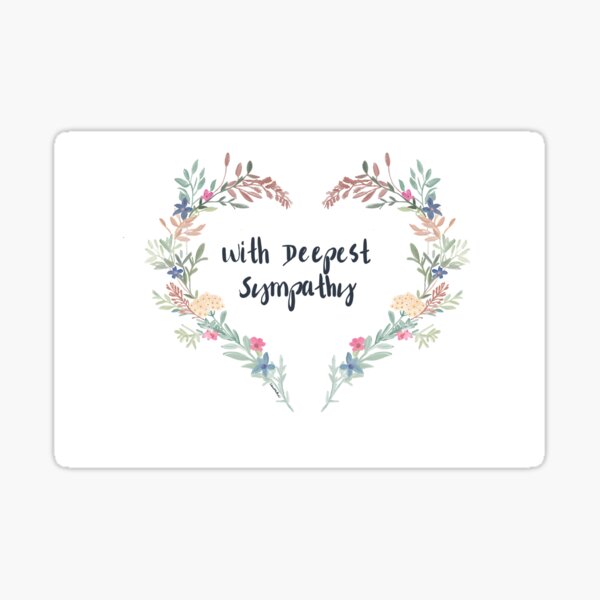 Sympathy Stickers 12x12 Sheet by Ella & Viv