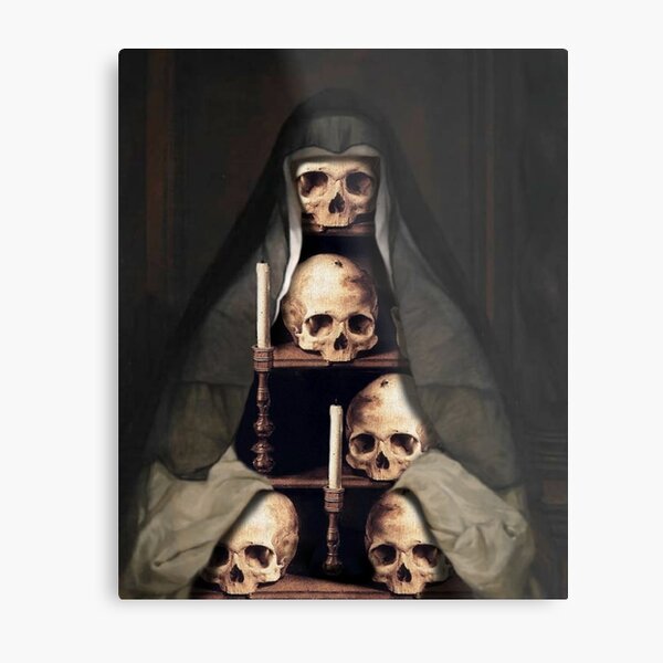 OSSUARY Metal Print