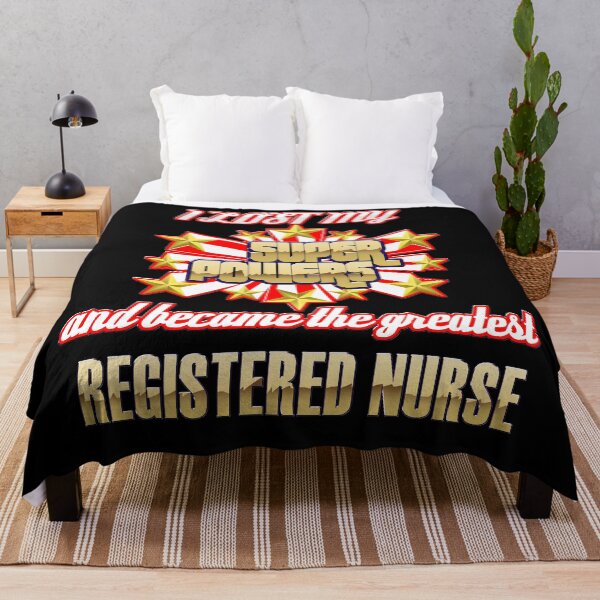 Item preview, I lost my super powers and became the greatest registered nurse designed and sold by Kam-designs.