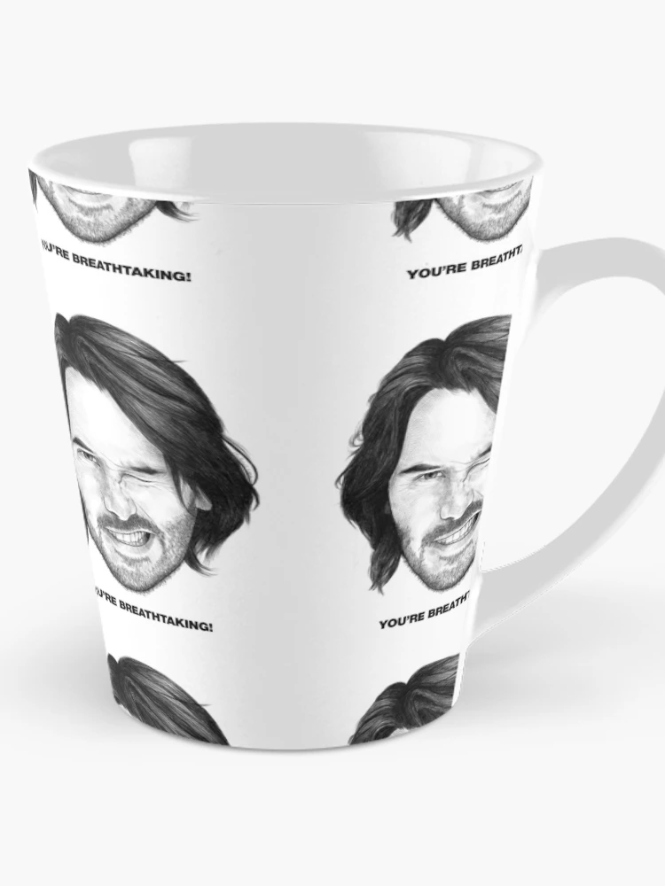 Thumbnail 1 of 4, Coffee Mug, Keanu Reeves designed and sold by dixie-dynamite.