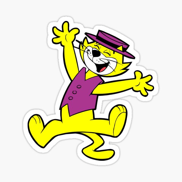 Top Cat Stickers Redbubble - nyan cat decal roblox roblox meme on meme