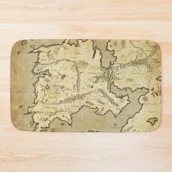 Item preview, Fantasy map - Ambra, Menidiath designed and sold by zachholmbergart.