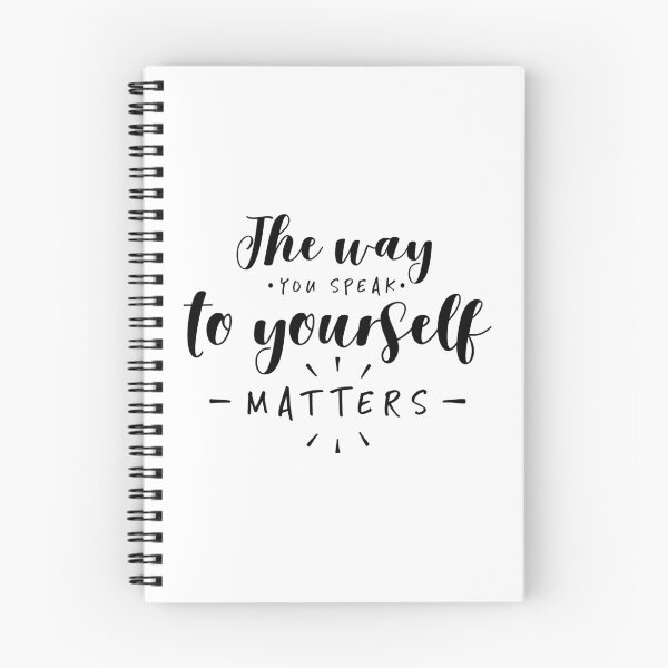 Item preview, The Way You Speak To Yourself Matters designed and sold by ZoollGraphics.