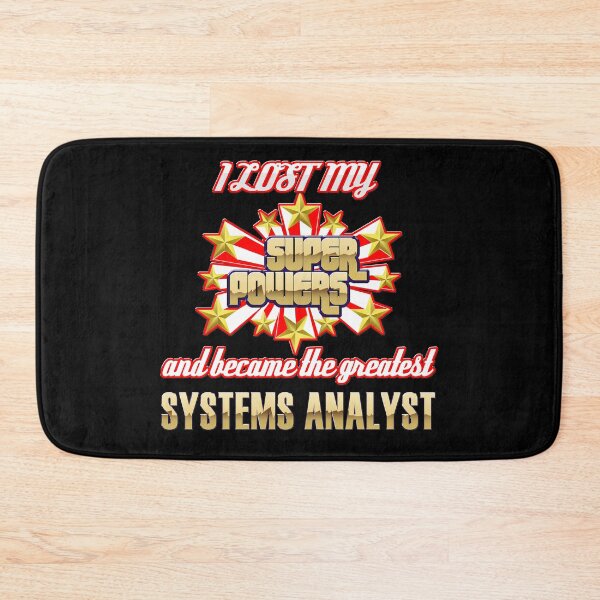 Item preview, I lost my super powers and became the greatest systems analyst designed and sold by Kam-designs.