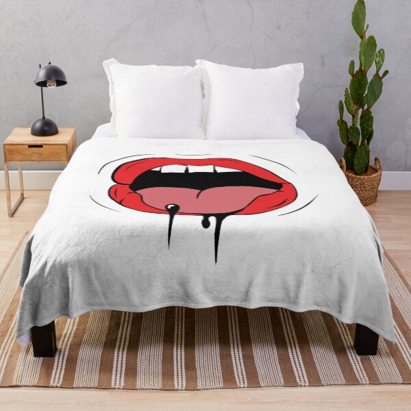 Item preview, Red Open Mouth T-Shirt - Lips Tee - Kiss T-Shirt - Mouth T-Shirt designed and sold by Melcu.