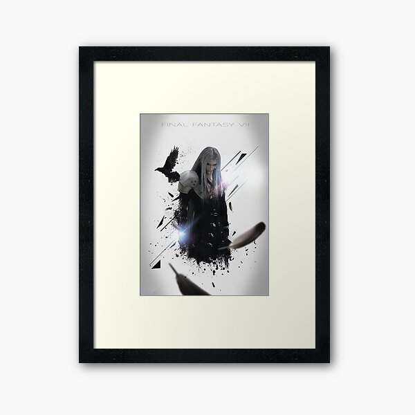 Final Fantasy VII - Sephiroth Framed Art Print