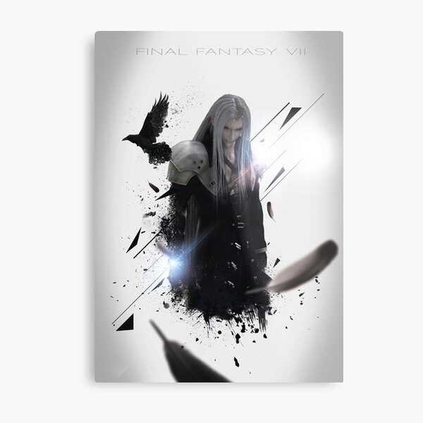 Final Fantasy VII - Sephiroth Metal Print