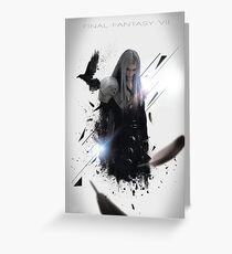 Final Fantasy VII - Sephiroth Greeting Card