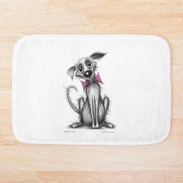 Daisy dog Bath Mat