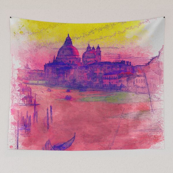 Item preview, Venezia Canal Grande - SKETCH-ART designed and sold by Art-Frankenberg.
