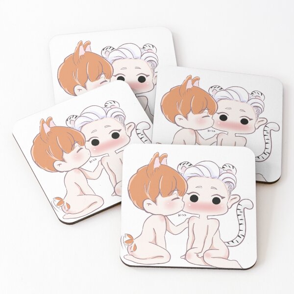 Item preview, Corgie baek and tiger yeol  designed and sold by Ira-BB.