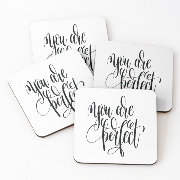Item preview, You Are Perfect Inspirational Quotes designed and sold by ProjectX23.