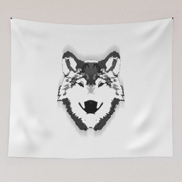 Item preview, Wolf (Monochrome) designed and sold by muntificator.