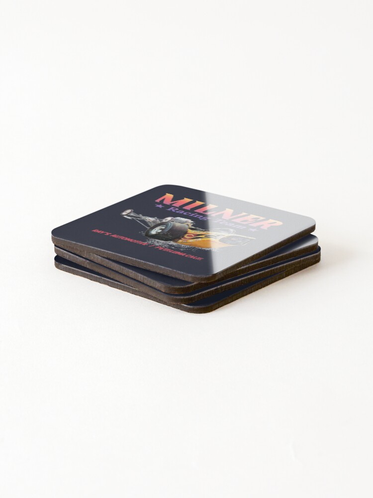 Thumbnail 4 of 5, Coasters (Set of 4), Milner Racing designed and sold by Retrorockit.