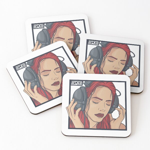 Item preview, SPDS Headphones Girl designed and sold by SprayPatrick.