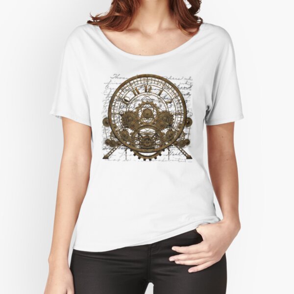 Vintage Steampunk Time Machine #1A Relaxed Fit T-Shirt