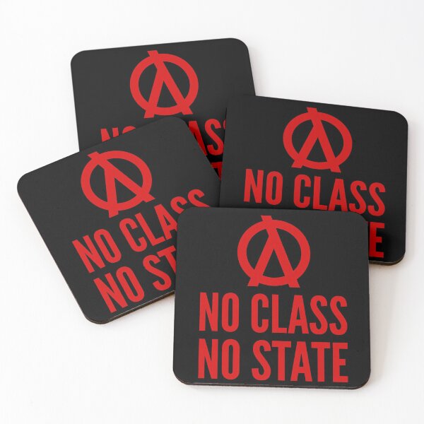 Item preview, No Class No State Functional Programmer Red Text Design designed and sold by geeksta.