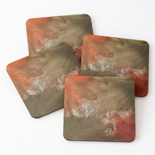 Item preview, Red and gold abstract work designed and sold by silviaromo.