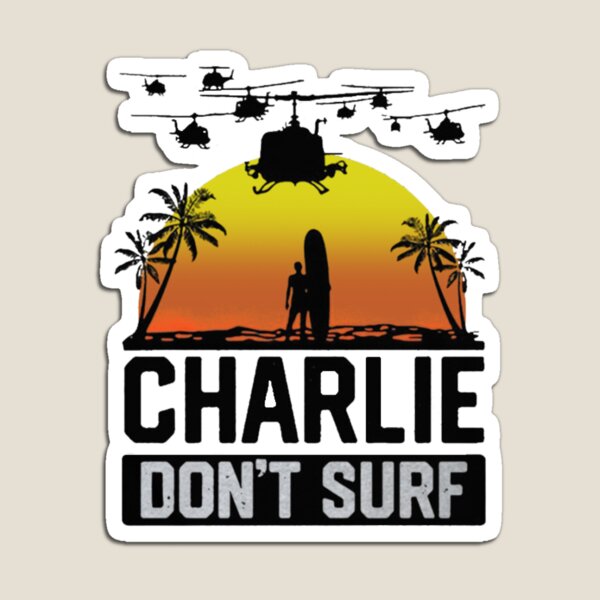Vista previa del artículo con la obra «Charlie no surfea», diseñado y vendido por jonmac1982.