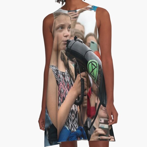 Greta Thunberg A-Line Dress