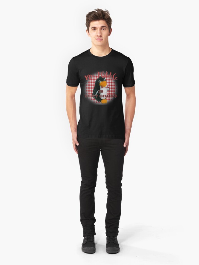 Alternate view of Mr Flibble is very cross Slim Fit T-Shirt