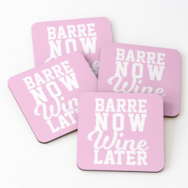 Item preview, Barre Now Wine Later designed and sold by HighCiti.