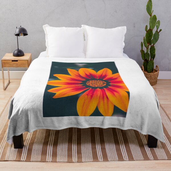 Item preview, Vintage Gazania Kiss Orange Flame designed and sold by KatTalbolt.