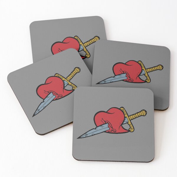 Item preview, Heart And Dagger designed and sold by MonkeyBusinessC.