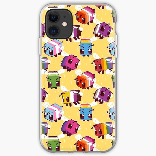 LGBT Minecraft Bees iPhone Soft Case