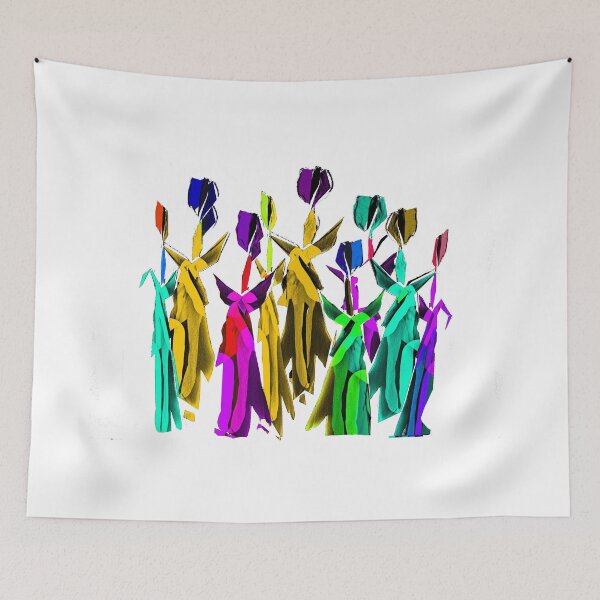 Item preview, Standing Pretty Multicolored Tulip Merchandise designed and sold by cindyfordyce.