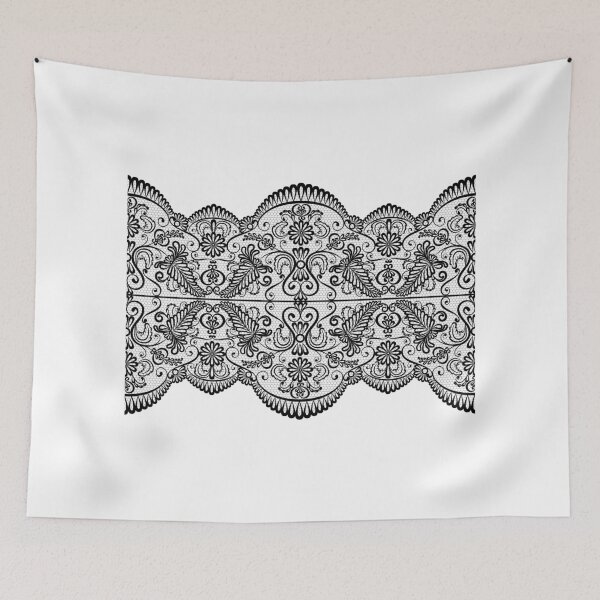 Item preview, Elegant Black Lace Merchandise designed and sold by cindyfordyce.