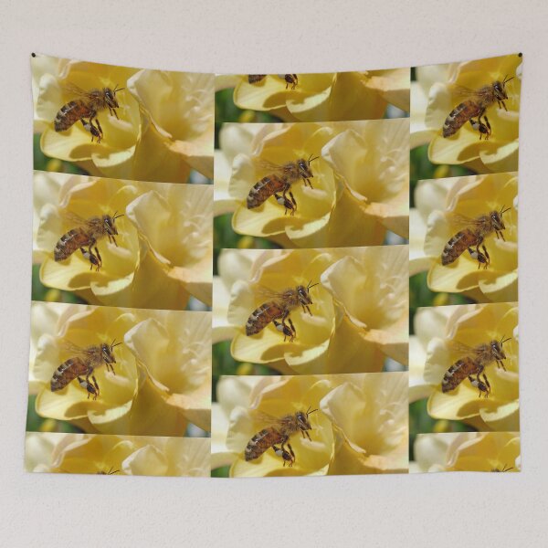 Item preview, Honey bee on a flower. Bee set #7 designed and sold by RankAmateur.