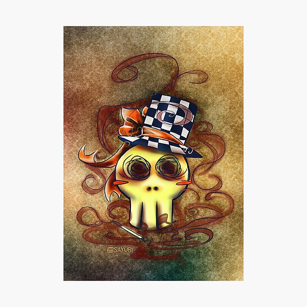 Fancy Skull Photographic Print