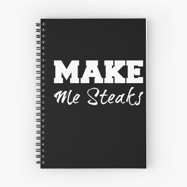 Item preview, Make Me Steaks in white designed and sold by AllieJoy224.