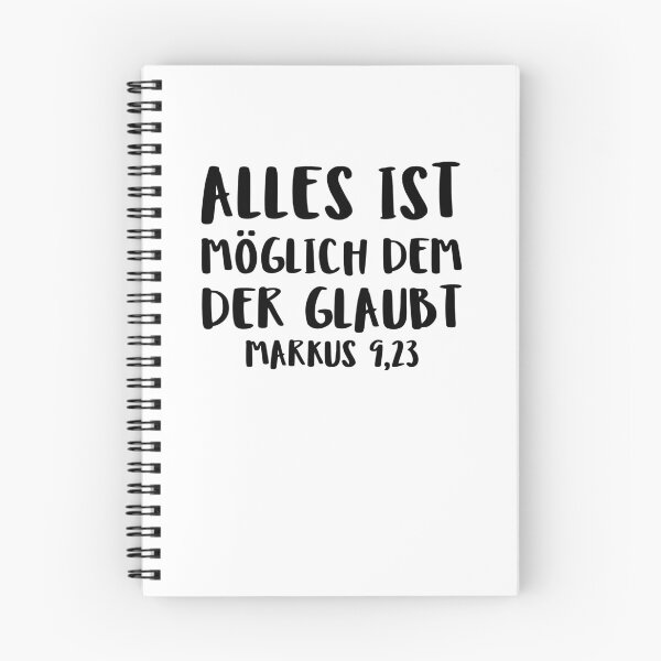 Item preview, Alles Ist Möglich Dem Der Glaubt     Markus 923     designed and sold by The5thDesign.
