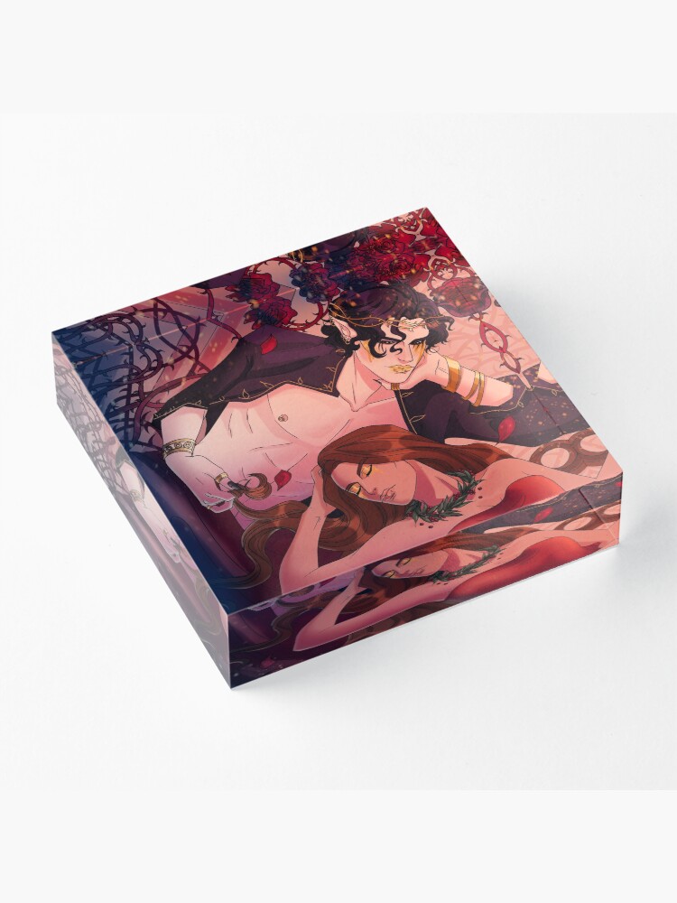 Alternate view of Jude x Cardan Acrylic Block