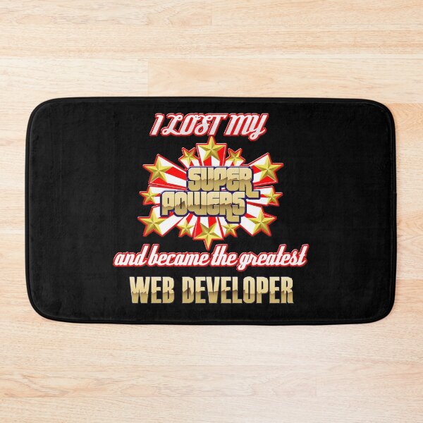 Item preview, I lost my super powers and became the greatest web developer designed and sold by Kam-designs.