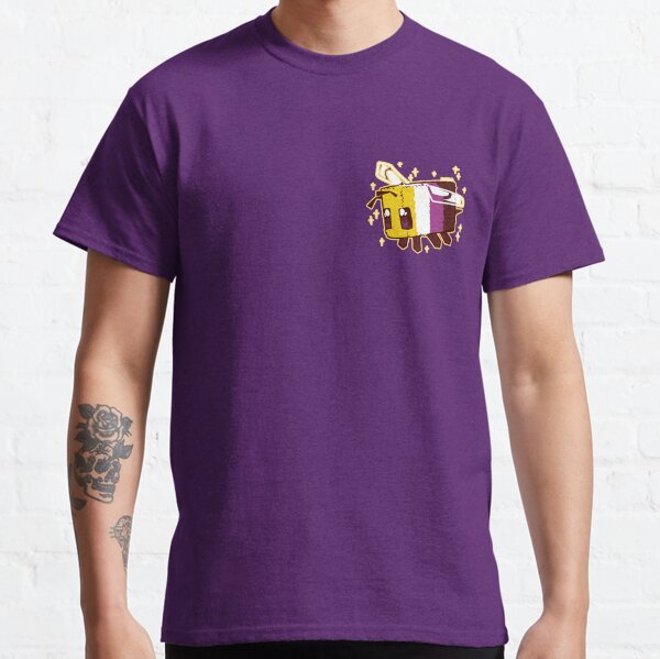Non-Binary Pride Minecraft Bee Classic T-Shirt