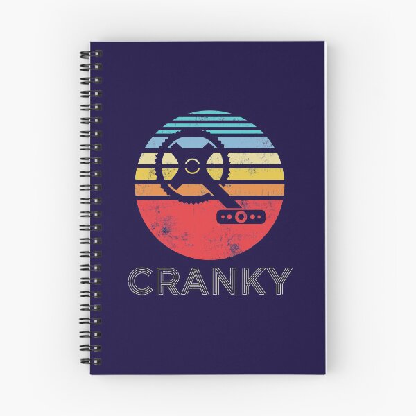 Item preview, Bicycle Cranky Retro Vintage Distressed Style Gift For Cycling Lovers designed and sold by niftee.