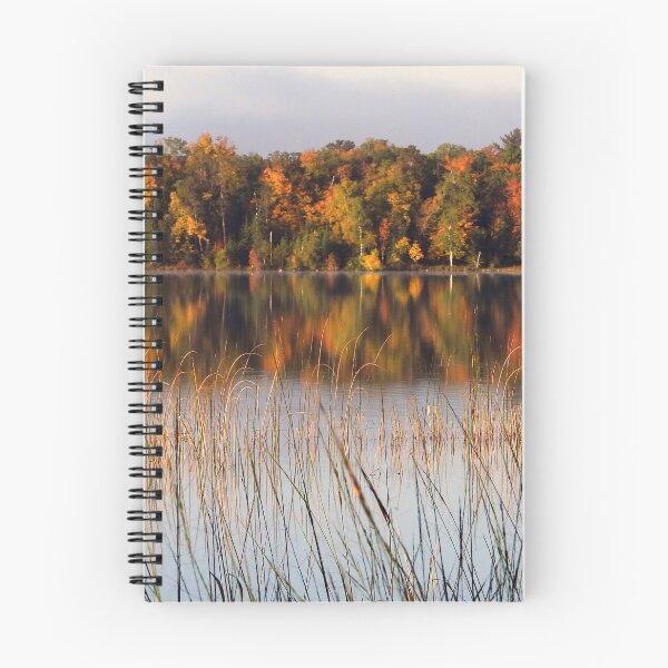 Item preview, Glorious Autumn Morning on a Lake in Nevis, Minnesota designed and sold by Debbie Center.