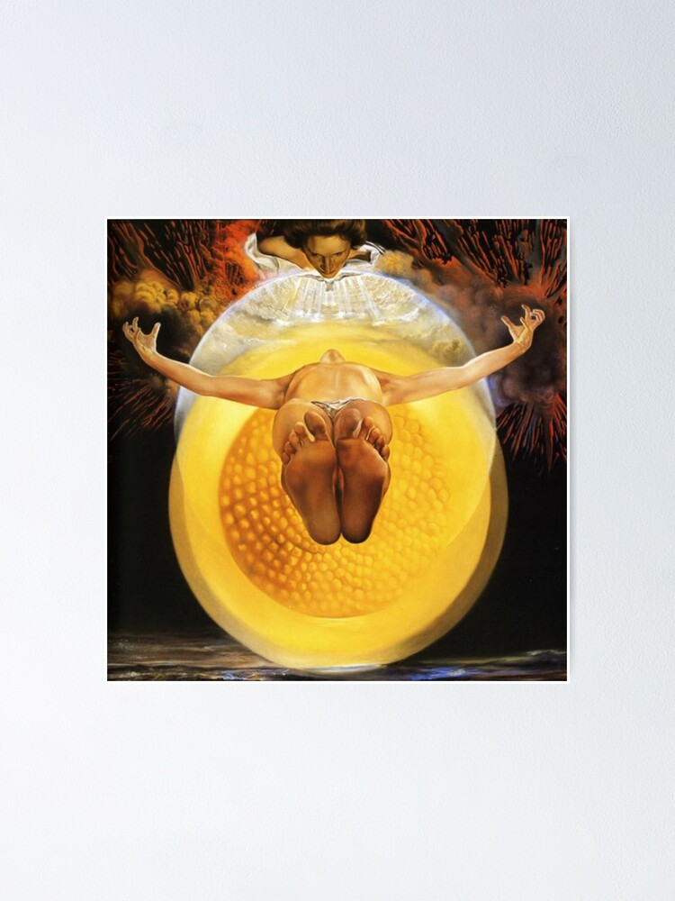 Alternate view of Salvador Dali. Ascension. 1958. Poster