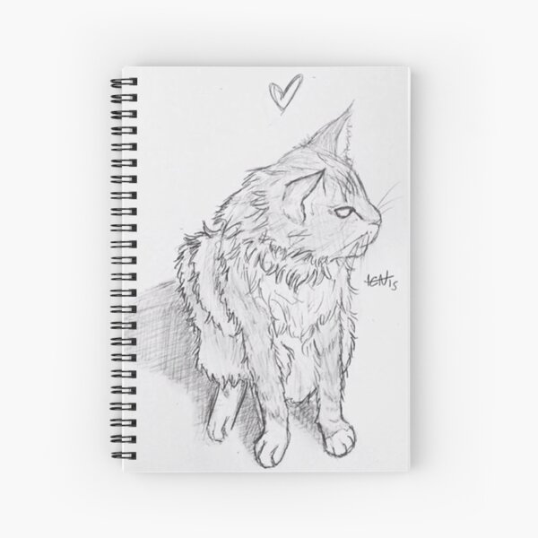 Kitten Spiral Notebook
