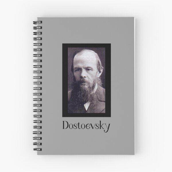 Item preview, Dostoevsky Portrait on Grey. Russian Literature designed and sold by kierkegaard.