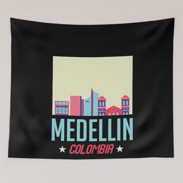 Item preview, Medellin Antioquia Paisa Colombia Skyline T Shirt Sticker Gift Present designed and sold by Timcito.