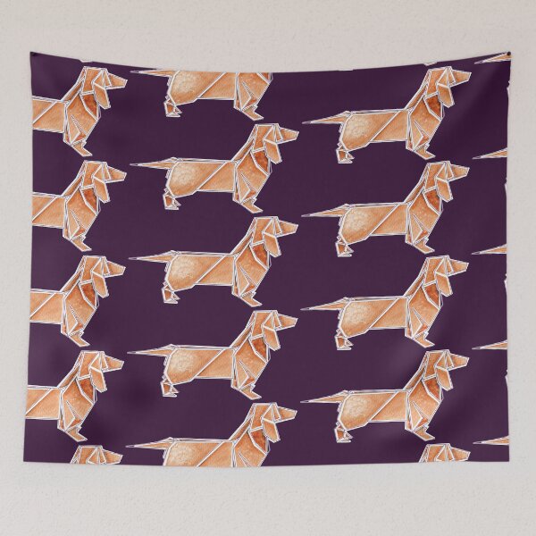 Item preview, Origami Dachshund: Red designed and sold by Danelle Malan.