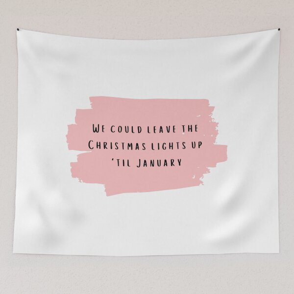 Item preview, We could leave the Christmas lights up til January Taylor Swift Lover Album designed and sold by bombalurina.