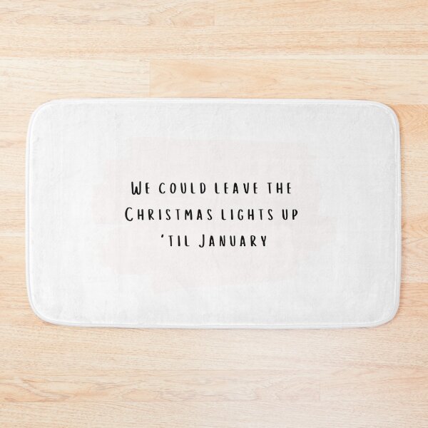 Item preview, We could leave the Christmas lights up til January Taylor Swift Lover Album designed and sold by bombalurina.