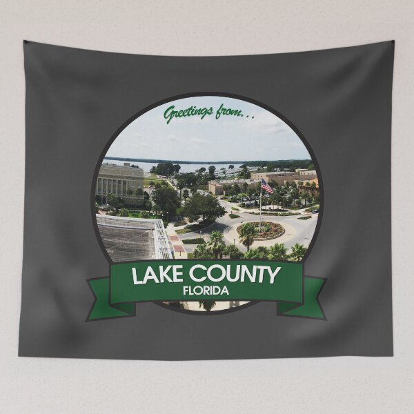 Item preview, Lake County, Florida designed and sold by HawkstoneDesign.