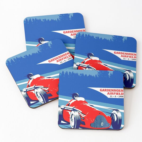 Item preview, "OSLO GRAND PRIX" Vintage Auto Race Print designed and sold by posterbobs.