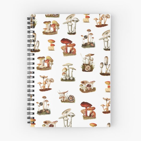 Item preview, mushroom and fungi vintage illustrations designed and sold by papa-pedro.